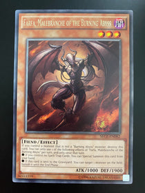 Yugioh Farfa, Malebranche of the Burning Abyss SECE-EN082 Rare Unlimited Ed NM