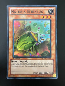 Yugioh Naturia Stinkbug HA04-EN048 Super Rare 1st Edition LP/VLP