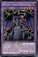 Yugioh Doom Virus Dragon DRL2-EN003 Secret Rare 1st Edition VLP/NM