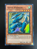 Yugioh Rapid Warrior 5DS3-EN004 Super Rare 1st Edition VLP