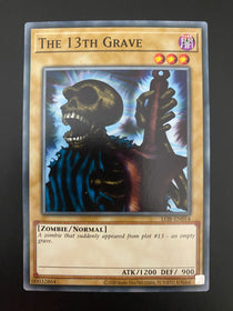 Yugioh The 13th Grave LOB-EN014 Unlimited Edition Common NM/MINT