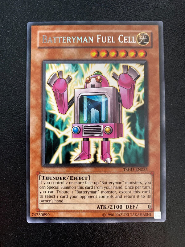Yugioh Batteryman Fuel Cell TSHD-EN035 Rare Unlimited Edition LP/VLP