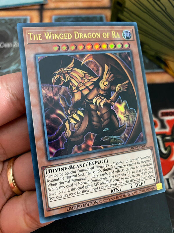 Yugioh The Winged Dragon of Ra LDK2-ENS03 Ultra Rare Limited Edition NM