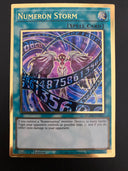 Yugioh Numeron Storm MGED-EN051 1st Edition Premium Gold Rare NM/MINT