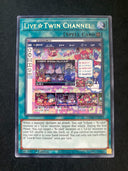 Yugioh Live☆Twin Channel GEIM-EN019 Rare 1st Edition LP