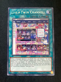 Yugioh Live☆Twin Channel GEIM-EN019 Rare 1st Edition LP