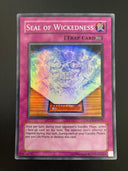 Yugioh Seal of Wickedness SOVR-EN079 Super Rare Unlimited Edition VLP/NM