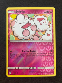 Pokemon Swirlix 153/236 Cosmic Eclipse Reverse Holo NM