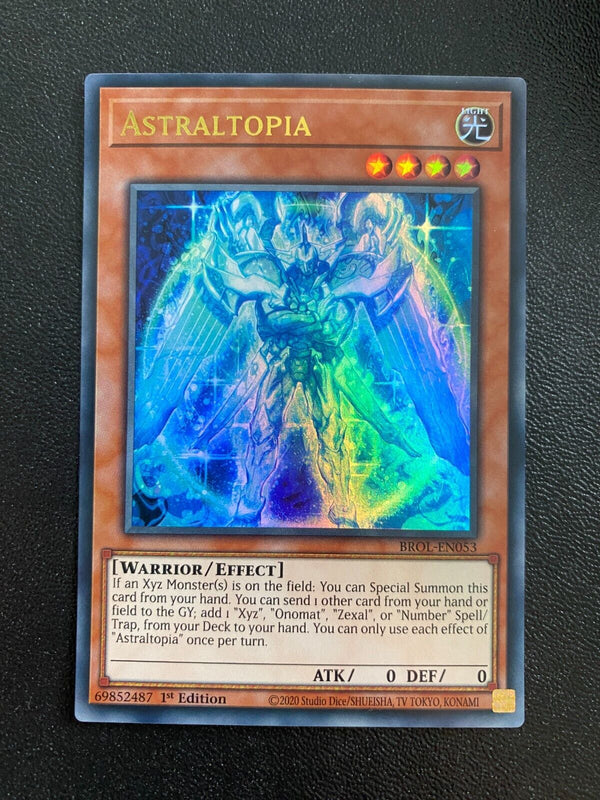 Yugioh Astraltopia BROL-EN053 Ultra Rare 1st Edition NM