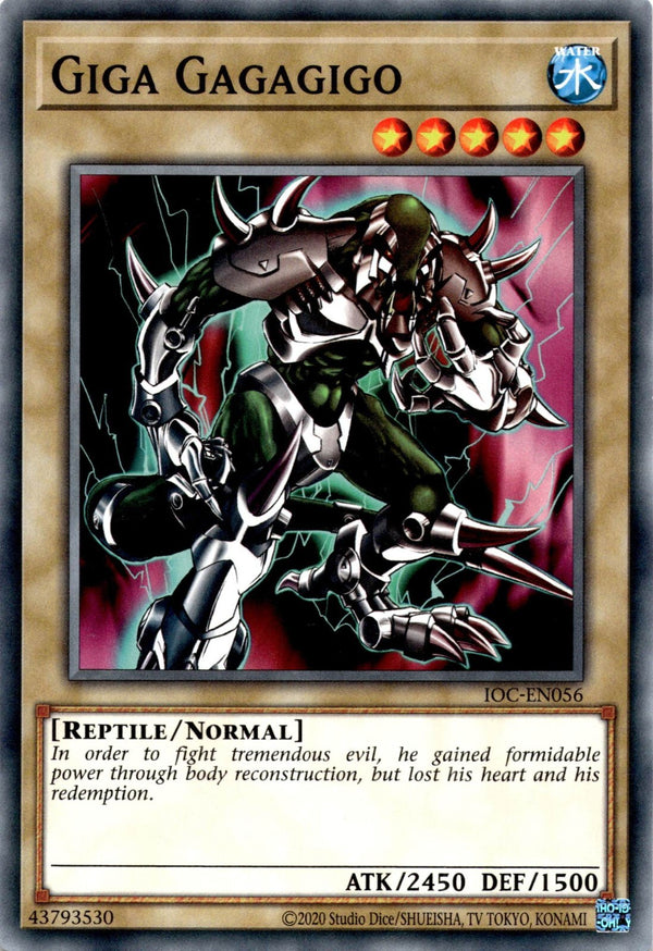 Yugioh Giga Gagagigo IOC-EN056 Common Unlimited Edition NM