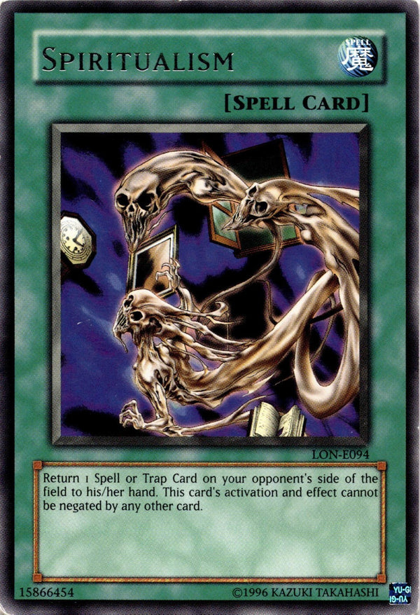 Yugioh Spiritualism LON-E094 Rare Unlimited Edition HP