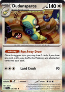 Pokemon Dudunsparce 129/162 Temporal Forces Holo NM