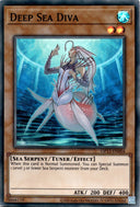 Yugioh Deep Sea Diva OP13-EN004 Super Rare Unlimited Edition LP
