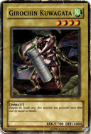 Yugioh Girochin Kuwagata PSV-085 Common Unlimited Edition DAMAGED