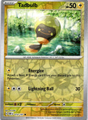 Pokemon Tadbulb 074/197 Obsidian Flames Reverse Holo NM