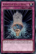 Yugioh Card of Last Will LC04-EN003 Ultra Rare Limited Edition NM