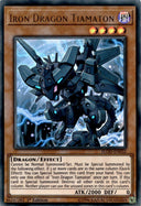 Yugioh Iron Dragon Tiamaton FLOD-EN032 Ultra Rare 1st Edition VLP/NM