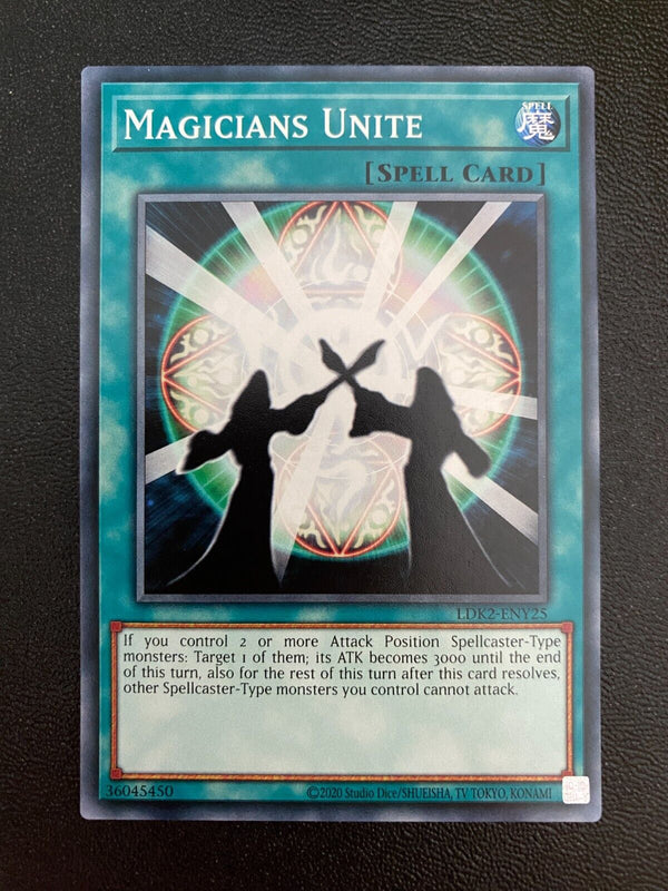 Yugioh Magicians Unite LDK2-ENY25 Common Unlimited Edition NM