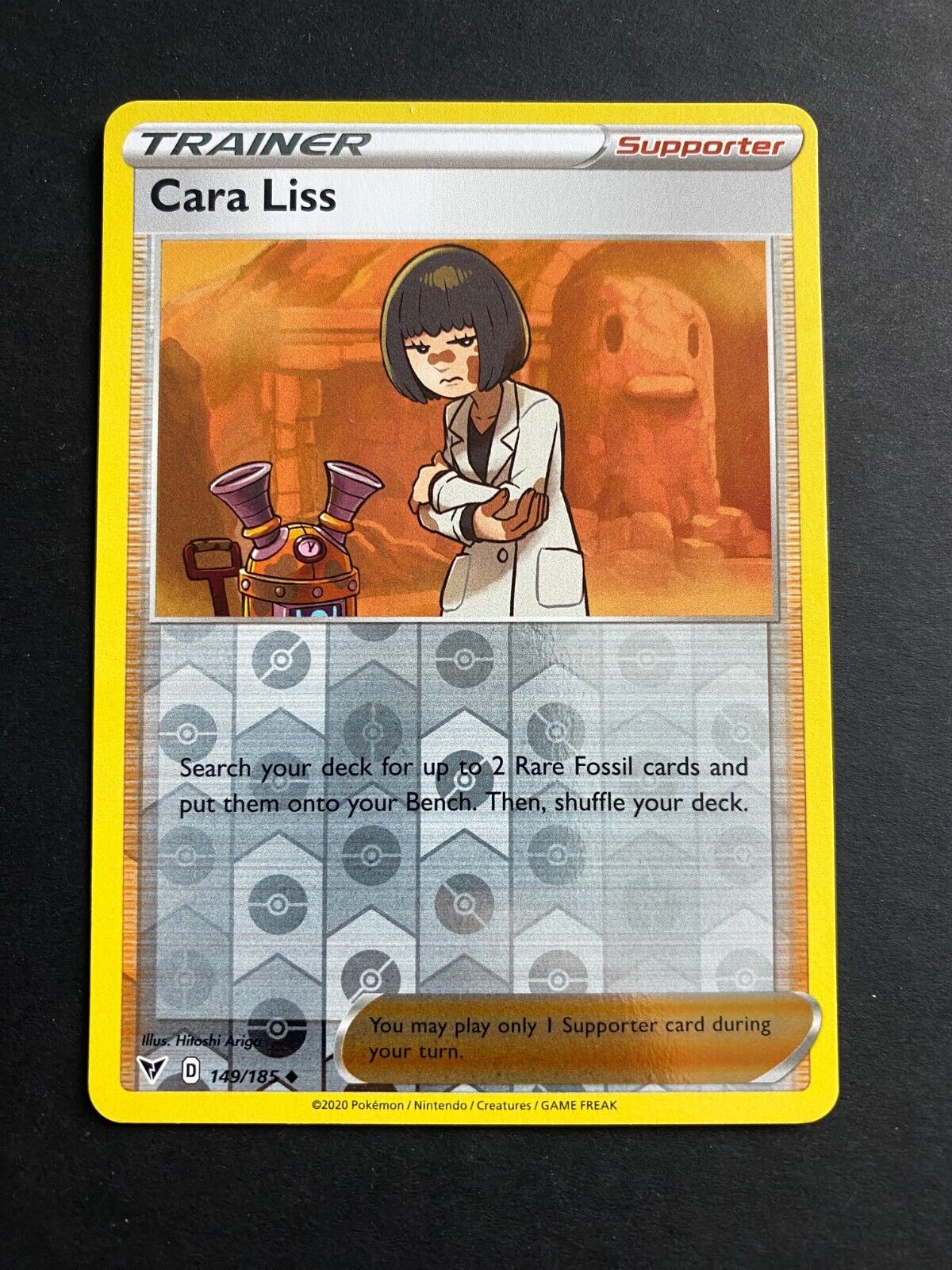 Pokemon Cara Liss 149/185 Vivid Voltage Reverse Holo VLP/NM