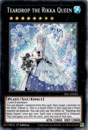 Yugioh Teardrop the Rikka Queen SESL-EN022 Secret Rare 1st Edition VLP/NM