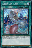 Yugioh Deep Sea Aria ETCO-EN061 Secret Rare 1st Edition VLP/NM