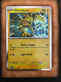 Pokemon Electabuzz 125/165 Pokemon 151 cosmos holo NM/MINT