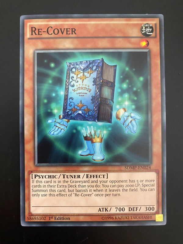 Yugioh Re-Cover SDMP-EN024 Common 1st Edition VLP