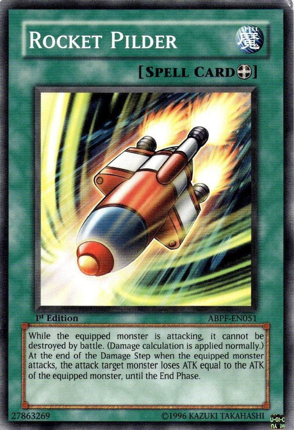 Yugioh Rocket Pilder ABPF-EN051 Common 1st Edition LP