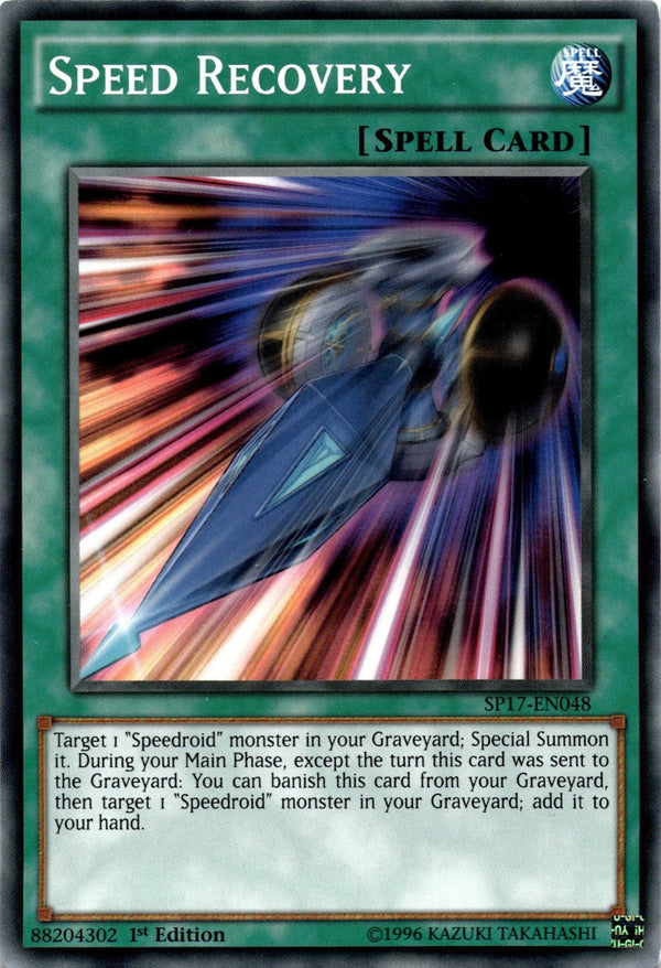 Yugioh Speed Recovery SP17-EN048 Common 1st Edition NM