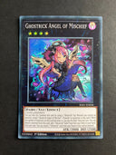 Yugioh Ghostrick Angel of Mischief RA01-EN036 Super Rare 1st Edition LP