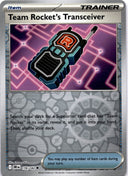 Pokemon Team Rocket's Transciever 178/182 Destined Rivals Reverse Holo NM