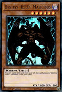 Yugioh Destiny HERO - Malicious LEHD-ENA04 Ultra Rare 1st Edition LP