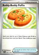 Pokemon Buddy-Buddy Poffin 184/217 Ascended Heroes Non Holo NM