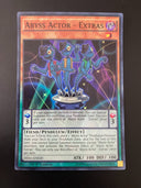 Yugioh Abyss Actor - Extras DESO-EN020 Super Rare 1st Edition NM
