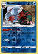 Pokemon Dracovish 053/189 Darkness Ablaze Reverse Holo NM