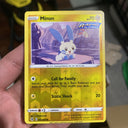 Pokemon Minun 090/264 Fusion Strike Reverse Holo VLP/NM (Miscut)