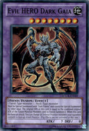 Yugioh Evil HERO Dark Gaia LCGX-EN069 Super Rare Unlimited Edition NM