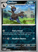 Pokemon Zweilous 139/193 Paldea Evolved Reverse Holo NM