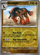 Pokemon Mudsdale 092/162 Temporal Forces Reverse Holo NM