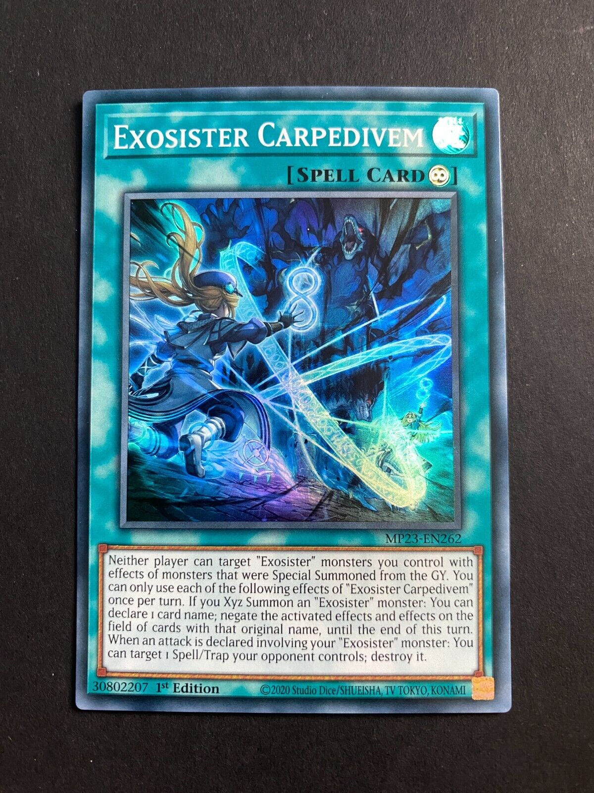 Yugioh Exosister Carpedivem MP23-EN262 Super Rare 1st Edition NM