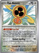 Pokemon Fan Rotom 085/131 Prismatic Evolutions Reverse Holo NM