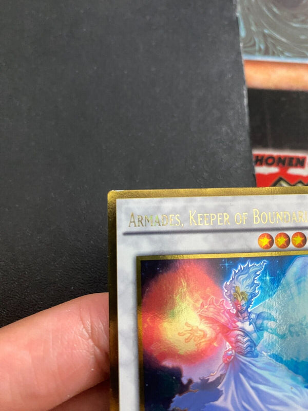 Yugioh Armades, Keeper of Boundaries PGL2-EN043 Gold Rare 1st Edition VLP/NM