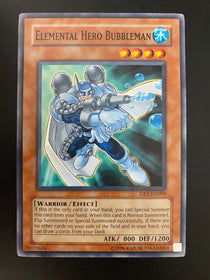 Yugioh Elemental Hero Bubbleman DP1-EN009 Common Unlimited Edition LP/VLP