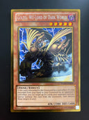 Yugioh Goldd, Wu-Lord of Dark World PGLD-EN054 Gold Rare Unlimited Edition NM