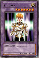 Yugioh St. Joan DB1-EN240 Common Unlimited Edition HP