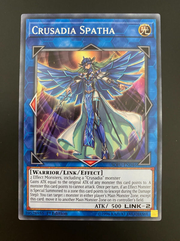 Yugioh Crusadia Spatha SOFU-EN046 Common 1st Edition NM