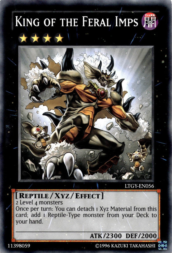 Yugioh King of the Feral Imps LTGY-EN056 Common Unlimited Edition VLP/NM