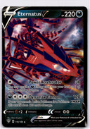 Pokemon Eternatus V 116/189 Darkness Ablaze Full Art Holo NM