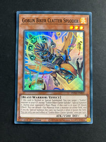 Yugioh Goblin Biker Clatter Sploder PHNI-EN009 Super Rare 1st Edition NM