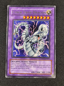 Yugioh Cyber Twin Dragon DP04-EN011 Unlimited Rare HP